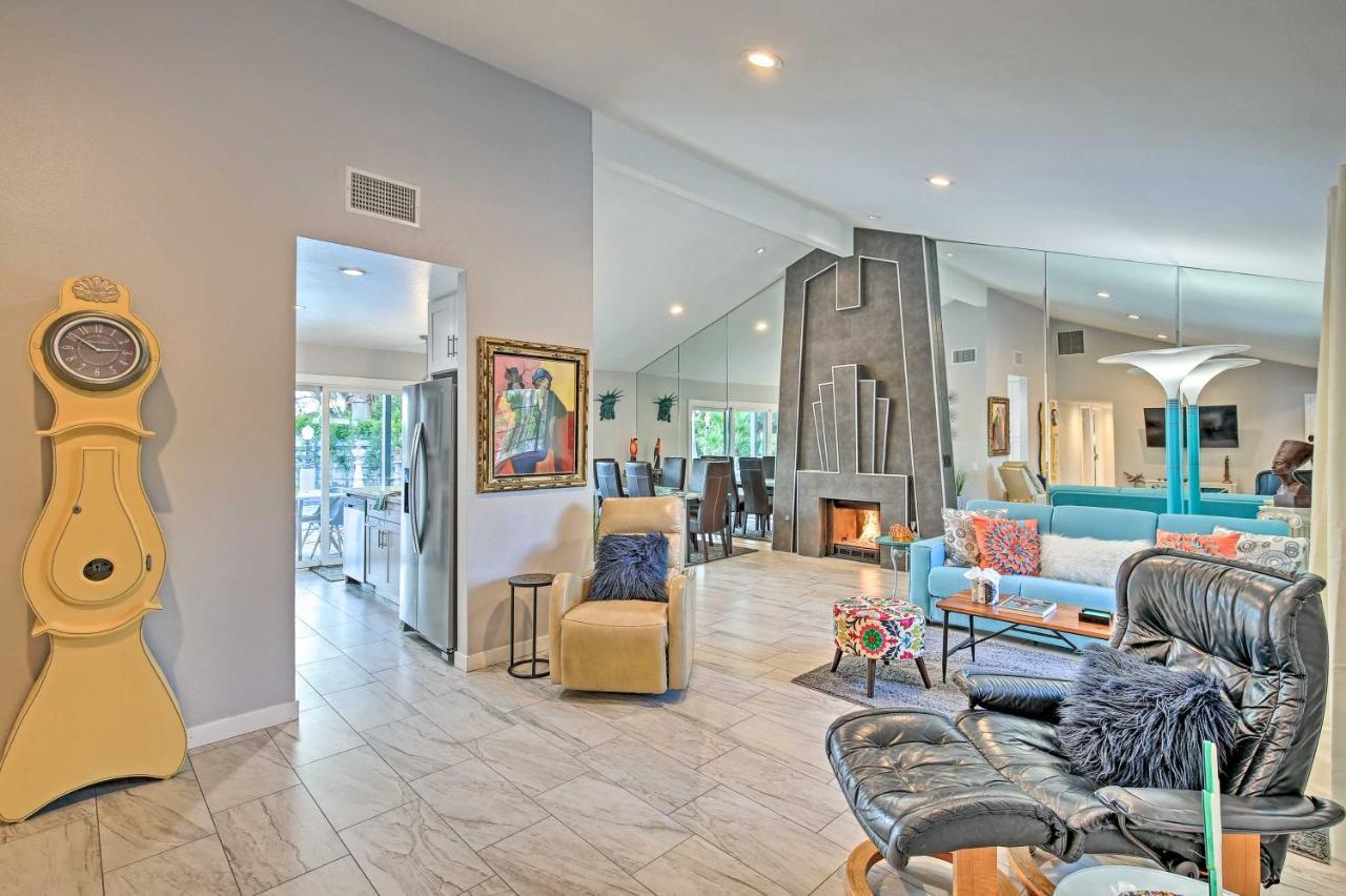 Pet-Friendly Palm Springs Escape With Heated Pool! Villa Exteriör bild