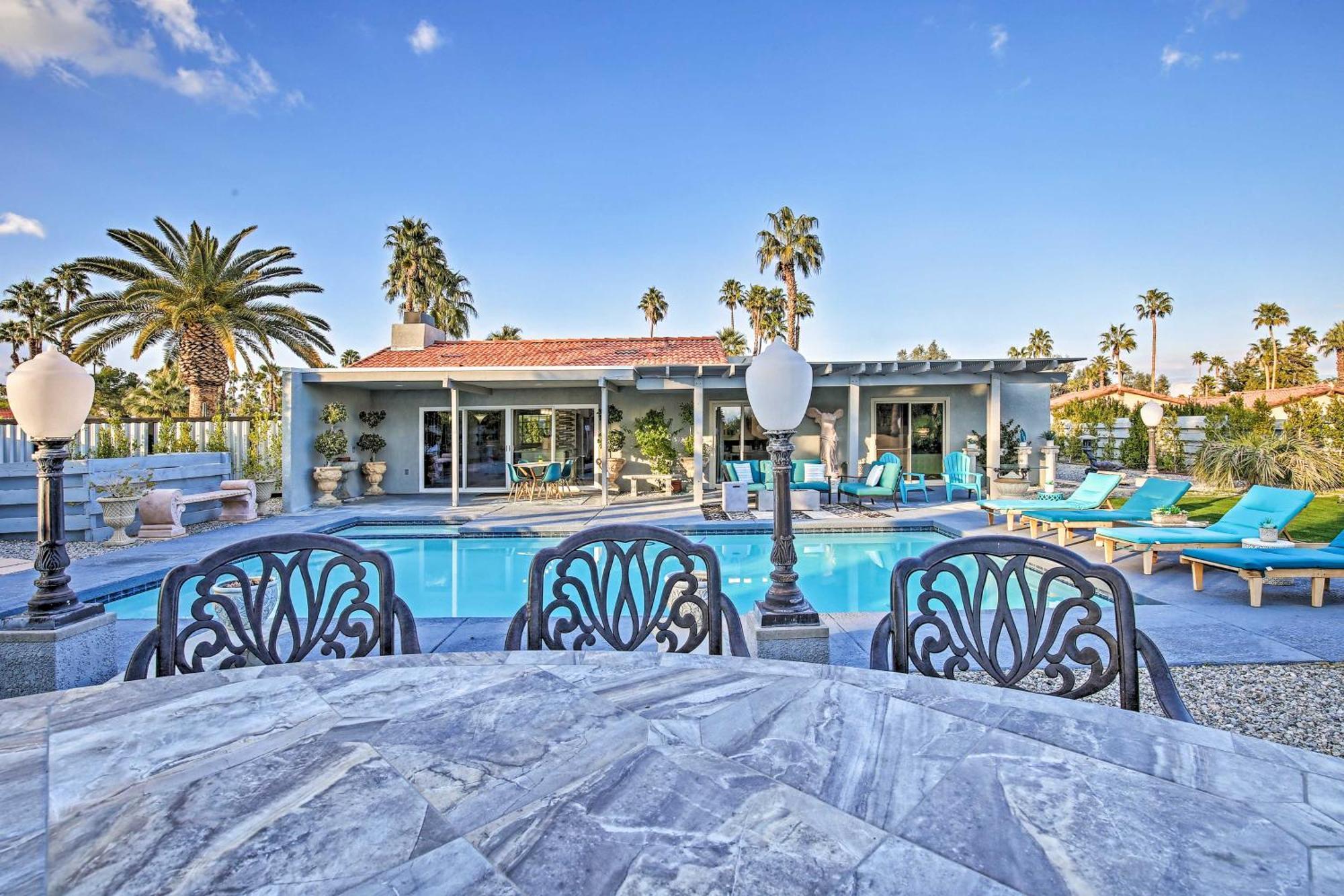 Pet-Friendly Palm Springs Escape With Heated Pool! Villa Exteriör bild